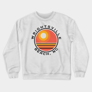 Wrightsville Beach, NC Summertime Vacationing Sunrise Crewneck Sweatshirt